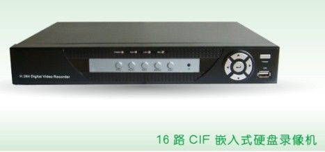 天地偉業16路CIF嵌入式DVR